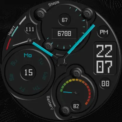 W-Design WOS091 - Watch Face screenshot 5