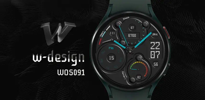 W-Design WOS091 - Watch Face screenshot 1