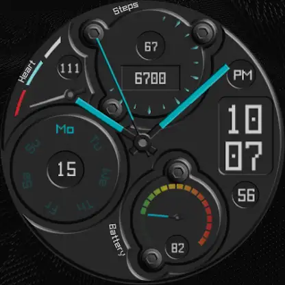 W-Design WOS091 - Watch Face screenshot 4