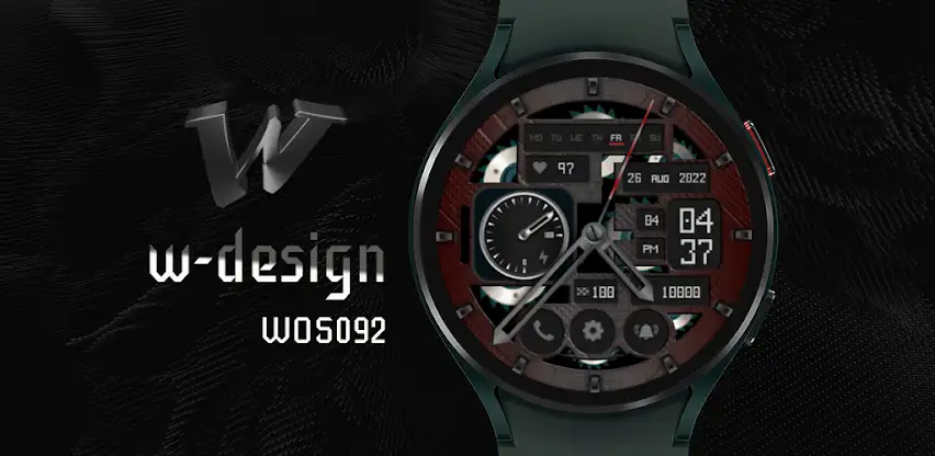 W-Design WOS092 - Watch Face screenshot 1