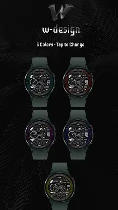 W-Design WOS092 - Watch Face screenshot 3