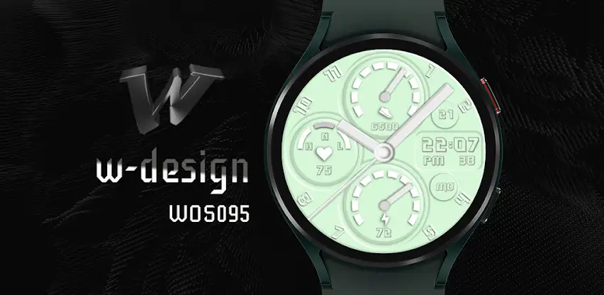W-Design WOS095 - Watch Face screenshot 1