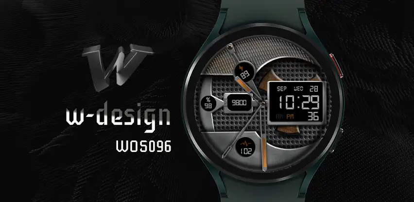 W-Design WOS096 - Watch Face screenshot 1