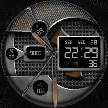 W-Design WOS096 - Watch Face screenshot 3