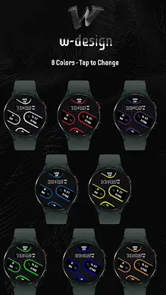 W-Design WOS097 - Watch Face screenshot 3