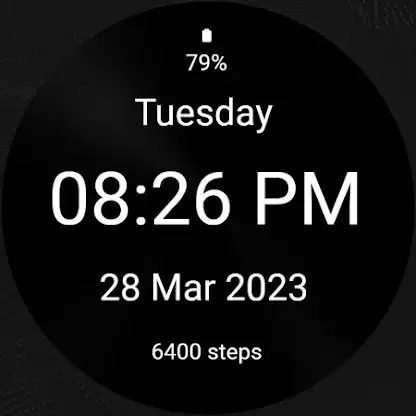 W-Design WOS108 - Watch Face screenshot 3