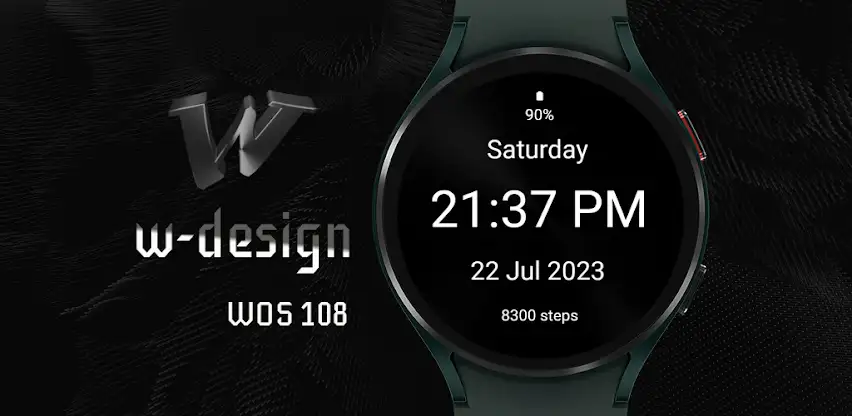 W-Design WOS108 - Watch Face screenshot 1