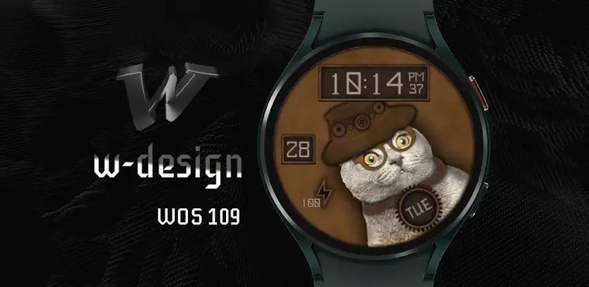 W-Design WOS109 - Watch Face screenshot 1