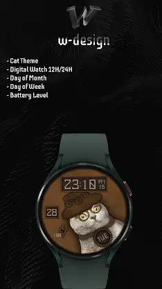 W-Design WOS109 - Watch Face screenshot 2