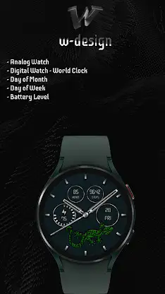 W-Design WOS110 - Watch Face screenshot 2