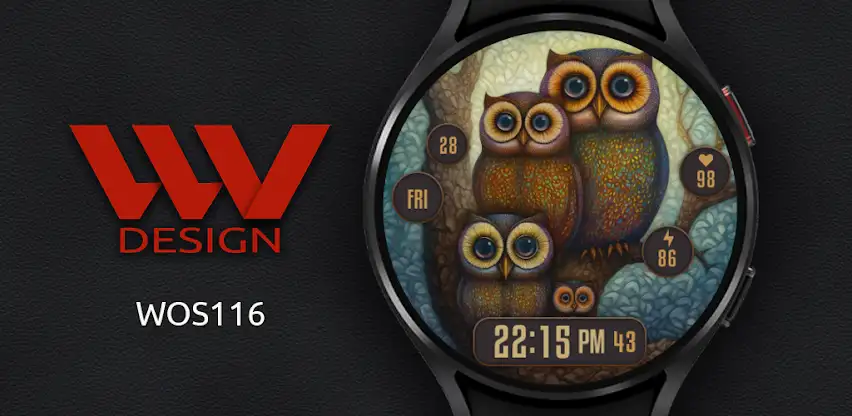 W-Design WOS116 - Watch Face screenshot 1