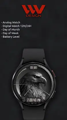 W-Design WOS121 - Watch Face screenshot 2