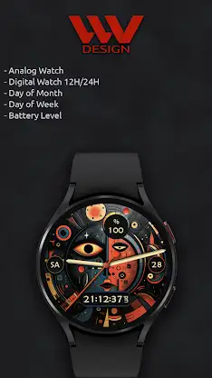 W-Design WOS125 - Watch Face screenshot 2