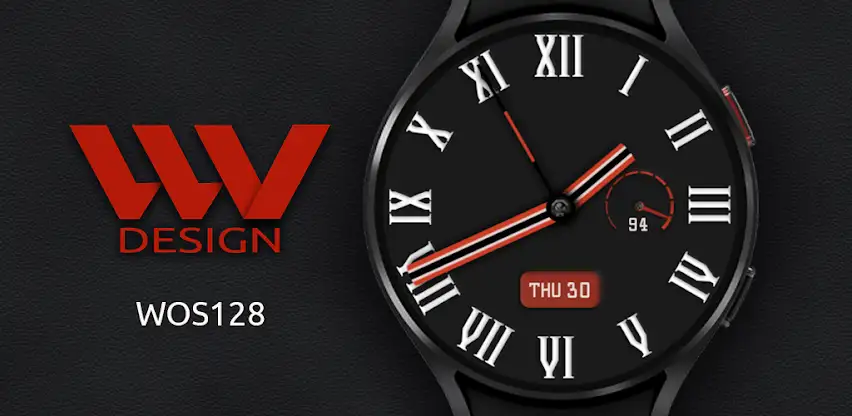W-Design WOS128 - Watch Face screenshot 1