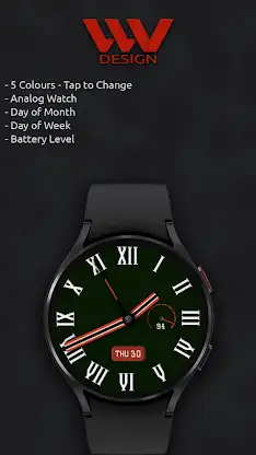 W-Design WOS128 - Watch Face screenshot 2
