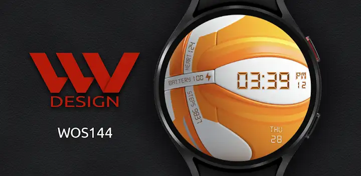 W-Design WOS144 - Watch Face — Android app banner