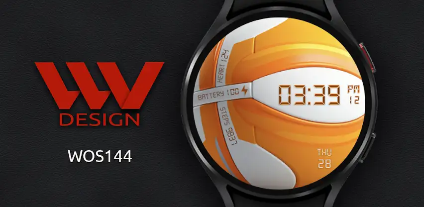 W-Design WOS144 - Watch Face screenshot 1