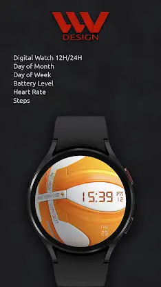 W-Design WOS144 - Watch Face screenshot 2