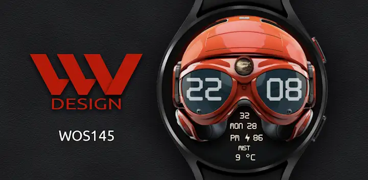 W-Design WOS145 - Watch Face — Android app banner