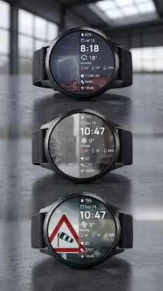 Weather watchface 4 screenshot 6