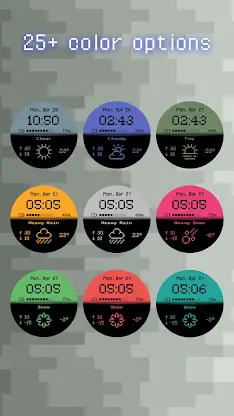 8-Bit Weather Watchface screenshot 3