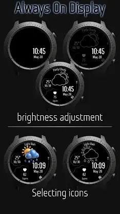 Digital Watchface Weather 3D screenshot 4