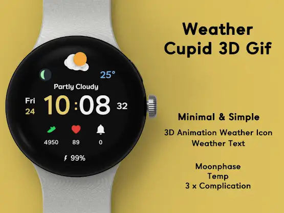 Weather Cupid 3D Gif screenshot 1