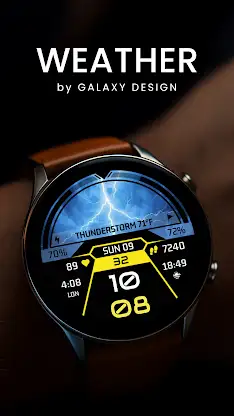Weather Watch Face screenshot 1