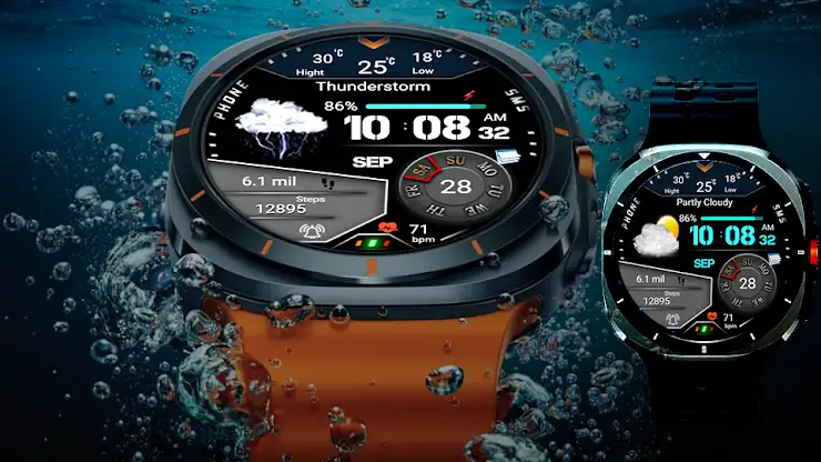 Weather Watchface Watch7/ultra screenshot 6