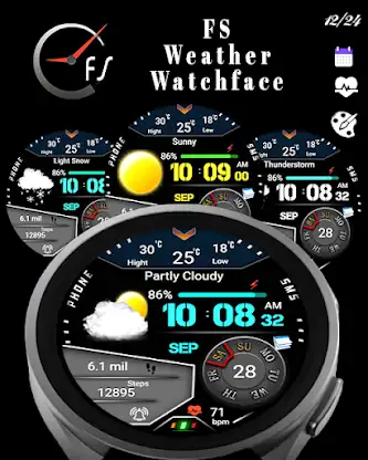 Weather Watchface Watch7/ultra screenshot 4