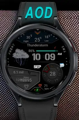 Weather Watchface Watch7/ultra screenshot 5
