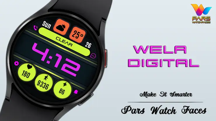 Wela Digital Watch Face screenshot 7