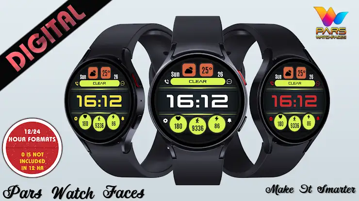 Wela Digital Watch Face screenshot 2