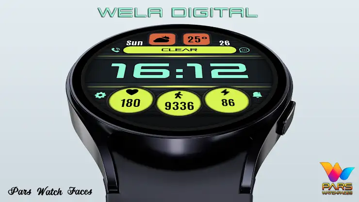 Wela Digital Watch Face screenshot 4