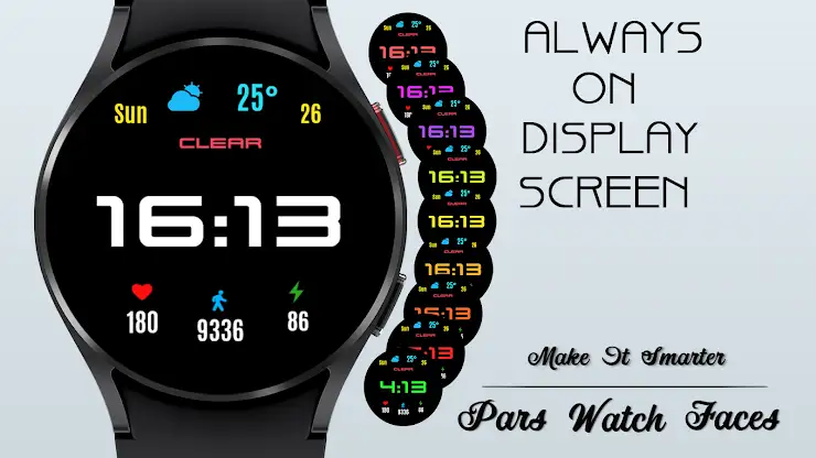 Wela Digital Watch Face screenshot 8