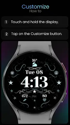 Western Elegant Watch Face screenshot 8