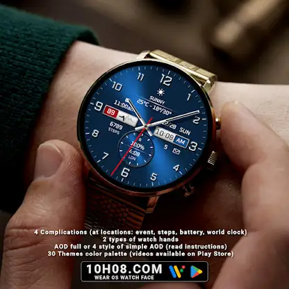 Watch face 10h08.com #100 screenshot 1