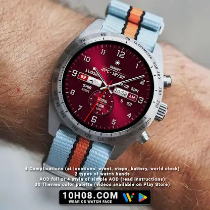 Watch face 10h08.com #100 screenshot 5