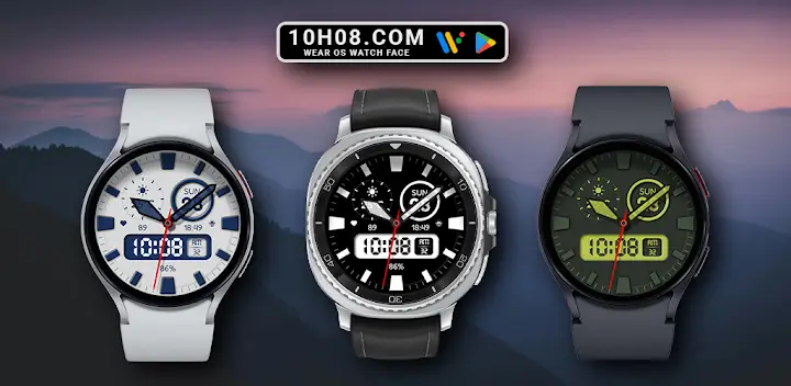 Watch face 10h08.com #101 — Android app banner