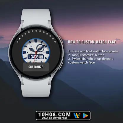 Watch face 10h08.com #101 screenshot 7