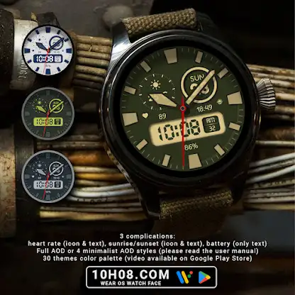 Watch face 10h08.com #101 screenshot 1