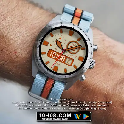 Watch face 10h08.com #101 screenshot 4