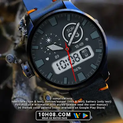 Watch face 10h08.com #101 screenshot 2