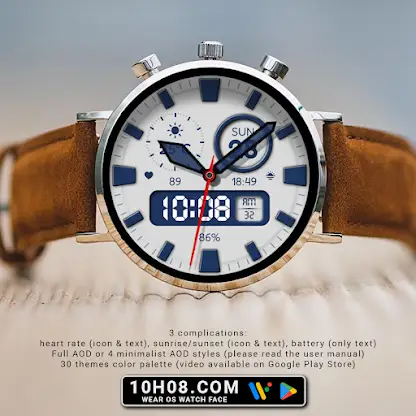 Watch face 10h08.com #101 screenshot 5