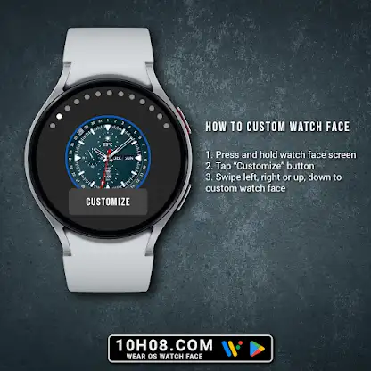Watch face 10h08.com #102 screenshot 7