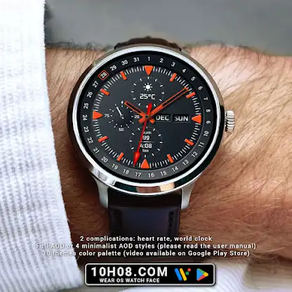 Watch face 10h08.com #102 screenshot 2