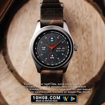 Watch face 10h08.com #103 screenshot 5