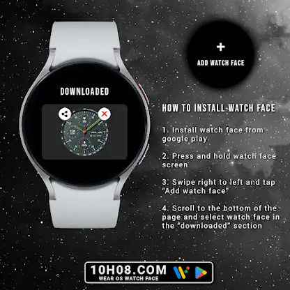 Watch face 10h08.com #103 screenshot 8