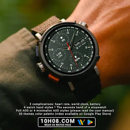 Watch face 10h08.com #103 screenshot 3