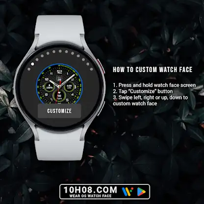 Watch face 10h08.com #112 screenshot 7